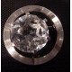 Sparkling Rock Crystal Brooch