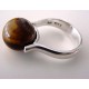 Hans Hansen Denmark - Tiger's Eye BALL Ring