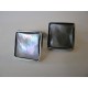 Christian Veilskov MOP+Silver Cufflinks - 1960s Squares 