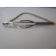 Minimalist Tie Bar w Chain - England