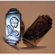 Hans Jensen Art Deco Flower Cufflinks 