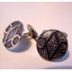 Westerback Oy: Finnish Silver Cufflinks - Strict !
