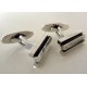 N. E. From Modernist Cufflinks - 3 Bars