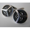 Georg Jensen Cufflinks sterling silver: functionalism