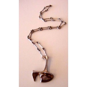 - SOLD - Björn Weckström for Lapponia Fine Early Pendant + Necklace