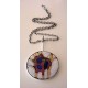 Borge Nielsen Enamel Disk Necklace