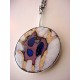 Borge Nielsen Enamel Disk Necklace