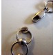 Italian silver collier - rounded 30ies