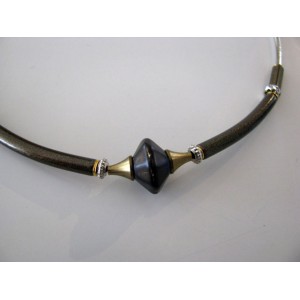 Langani collier - crystal shimmer - gold + cute