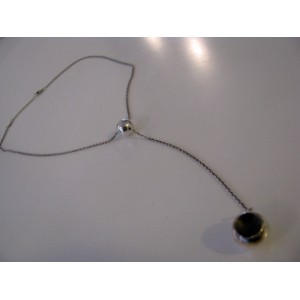 Georg Jensen Jacqueline Rabun Charleston CAVE necklace in sterling silver