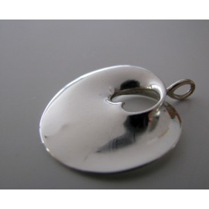 SOLD - Georg Jensen TORUN: Year Pendant 1997 sterling silver