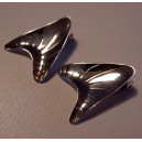Siersbøl sterling silver leaf Ear Clips