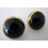 Royal Copenhagen Black + Gold China Screw back  Earrings