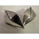 Leaf ear clips in solid sterling silver - Fogh, Copenhagen