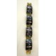Cool space age Cloisonné Enamel Bracelet