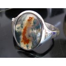 Franz Scheuerle Donaueschingen GREAT Moss Agate Cuff Bangle