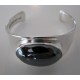 Bent Knudsen BentK Hematite massive Cuff Bangle