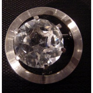 SOLD - Sparkling Rock Crystal Brooch