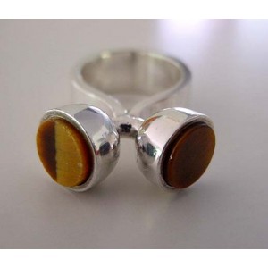 SOLD - Arne Johansen Tiger's Eye Superb Ring
