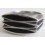 Poul Warmind ebony in sterling silver RING