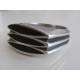 Poul Warmind ebony in sterling silver RING