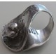 Jane Wiberg, Denmark: Sterling Silver UNIQUE Ring Object