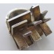 Thor Selzer oustanding unique ring object sterling + gold wash