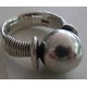 Hans Hansen MODERNIST Egyptian Style Sterling Silver Ring