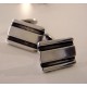 Carl Cohr - strictly clear cufflinks