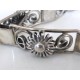 Elegant Danish "Jugend" bracelet: floral pattern!