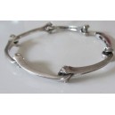 Elegant Lapponia sterling silver bracelet: Björn Weckström