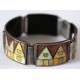 Cloisonné Enamel Bracelet "Village", 1960's