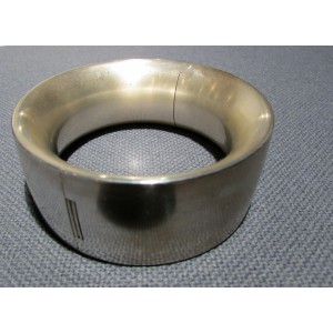 SOLD - Georg Jensen by Hans Hansen Design Gorgeous Sterling silver Hinged Bracelet