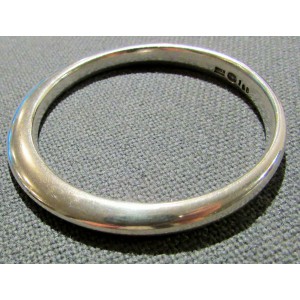 SOLD - Nanna Ditzel for Georg Jensen: Sterling Silver Bangle Bracelet No.168