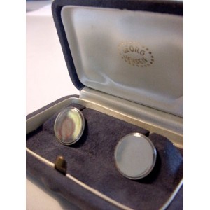 - SOLD - Fine round Georg Jensen Cufflinks