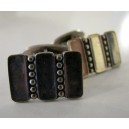 Danish Art Deco Silver Cufflinks 