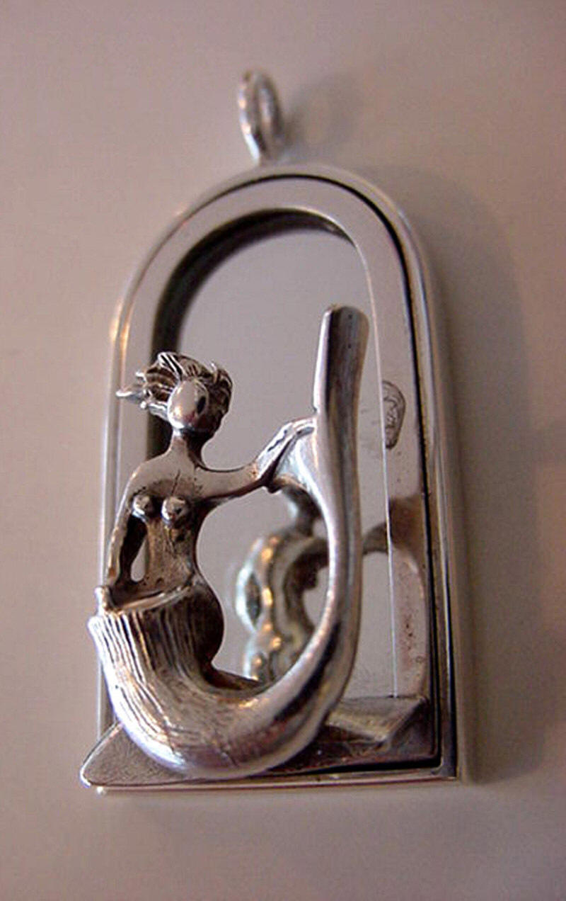 Ole Bent Petersen: Pendant "MERMAID"