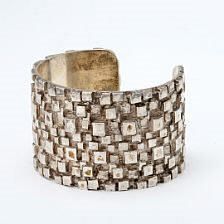 Ole Bent Petersen:  bangle of sterling silver. 